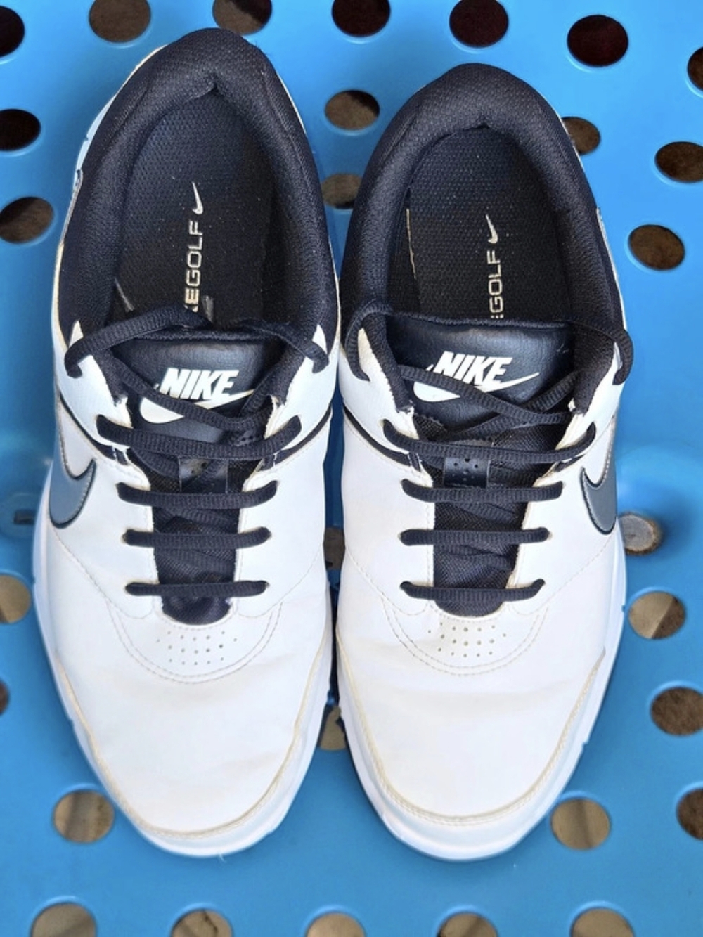 Nike Durasport 4 Wide Golf Shoes White & Black US 8 W